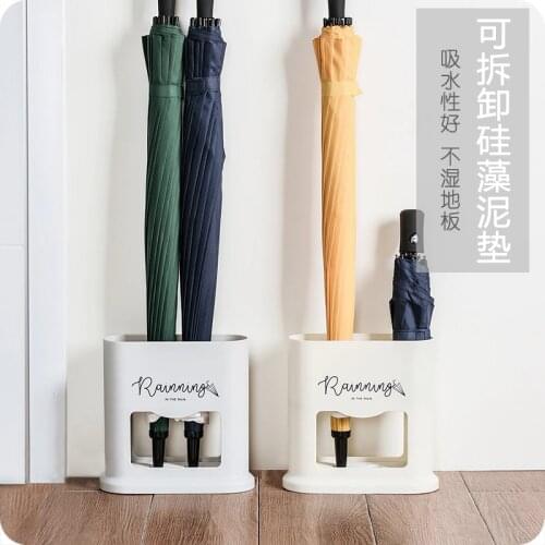 Household Umbrella Stand Detachable Diatom Mud Umbrella Storage Rack Drain Umbrella Holder