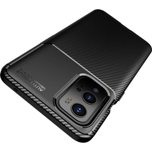 Carbon Fiber Cover For OnePlus 9 Pro Case For OnePlus 9 Pro Silicone Anti-knock Ultra Thin Back Case For OnePlus 9 Pro 1+9 Cover