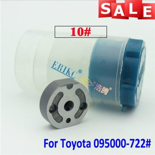 ERIKC Diesel Fuel Injection Control Valve Plate 10# For Toyota Avensis Genuine New Excavator 095000-7220 (23670-09030DCRI107580)