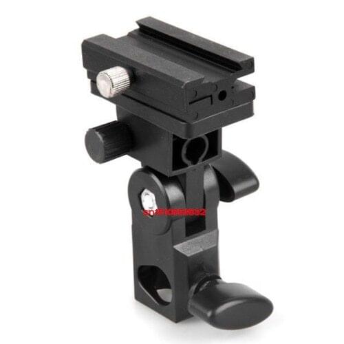 Hot sale Flash Stand Bracket B for camera Flash Shoe Swivel Light Umbrella Holder camera +Tracking number