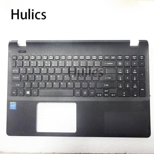 Hulics Original keyboard FOR Acer Aspire E15 ES1-512 Laptop Palmrest with US Keyboard