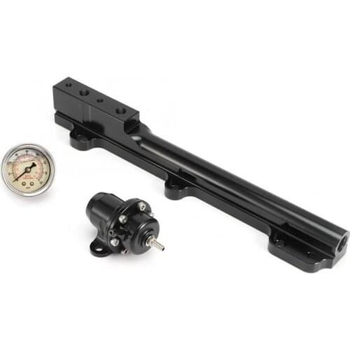 Fuel Pressure Regulator Gauge Fuel Rail Kit Fits for Honda Civic D-Series Crx+FPR car auto accessories