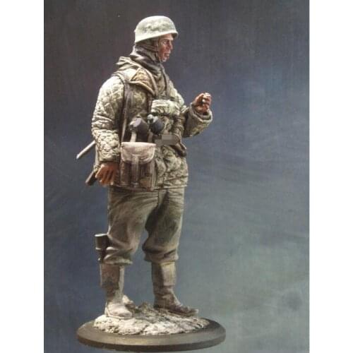 1/16 ancient man in Russia 120mm winter toy Resin Model Miniature resin figure Unassembly Unpainted