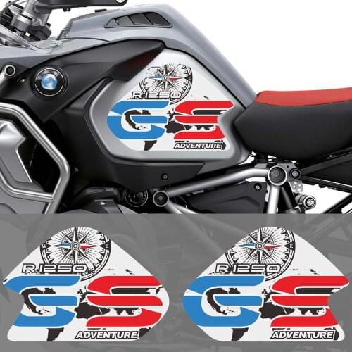 Motorcycle Body Gas Fuel Oil Tank Pad Stickers Decals For BMW R1250GS R1250 1250 GS ADV Adventure Protector