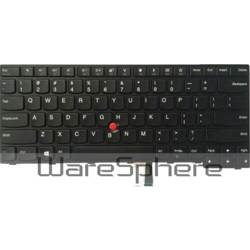 New Original US Keyboard for Lenovo ThinkPad E470 E475 US English Layout