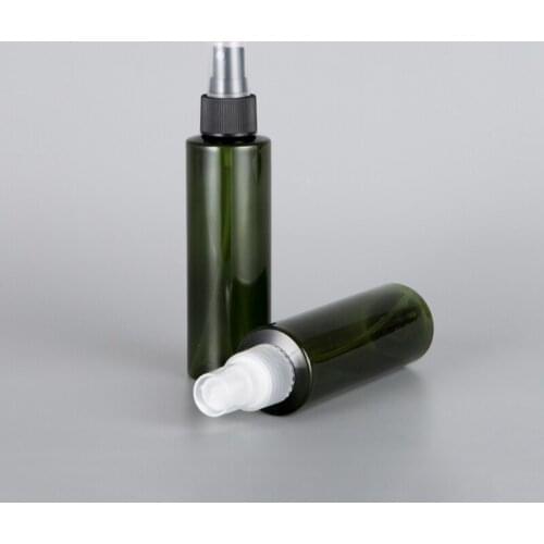 150ml X 36 Blackish Green Plastic Spray Bottle Refillable Bottle 150cc Perfume PET Atomizer Empty Perfume Container Makeup Tools