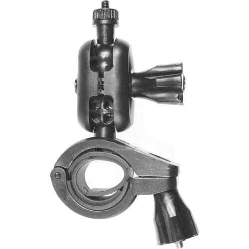 BGNing Plastic 360 Rotatable Bike Handlebar Holder Moto Bicycle Adapter Clip Rearview Mirror Support Bracket DVR Car Dash Camera