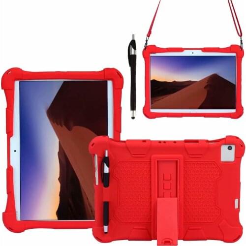 Funda 10.1"Universal Case Soft Silicone 10 10.1 inch Android Tablet PC Soft Shockproof Stand Cover Cases 248x168MM/9.76x6.61inch
