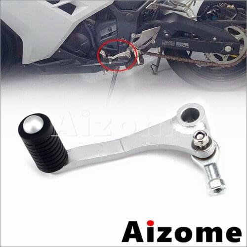 Iron Left Shifter Motorcycle Shift Gear Levers for KAWASAKI NINJA 250R EX 250R 2008-2018 NINJA 300 Z 250 2013-2018 Z 300 2015-18