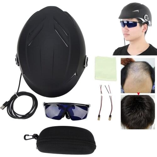 640-678nm Laser Hair Growth Helmet Laser Cap Hair Loss Treatment Device Laser Hat For Thining Hair Restore Hair Thickness Volume