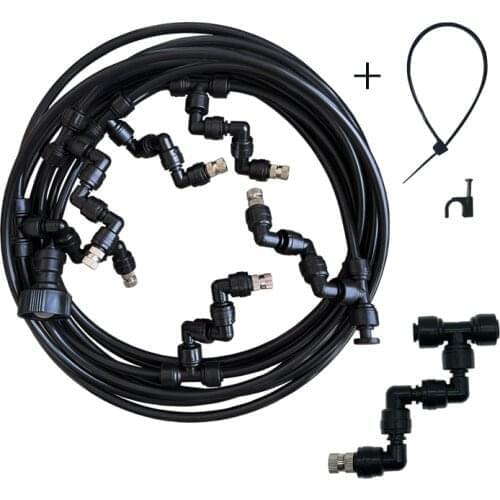 10 Meters Spray Tropical Rain Forest Ecological Cylinder Sprinkler Terrariums Misting System