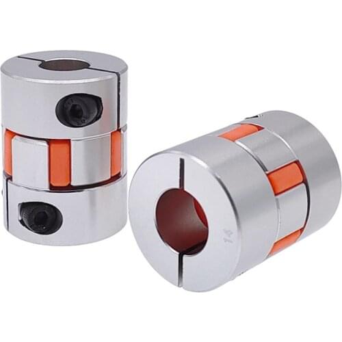 D30L40 6/6.35/8/10/12/14mm stepper motor shaft coupler Flexible Jaw Spider Plum Coupling Shaft Coupler
