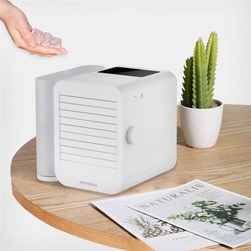Xiaomi Microhoo 3 In 1 Air Conditioner Water Cooling Energy Saving Fan Touch Screen Timing Artic Cooler Humidifier Desktop Fan