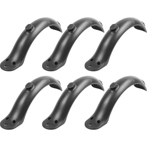 6Pcs Rear Wheel Mudguard Fender Guard for Xiaomi Mijia M365 Electric Scooter Skateboard