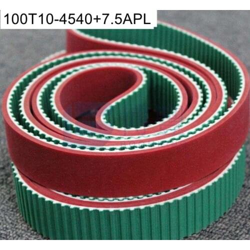 Timing belt 100 T10-4540mm/4600mm+7.5T for edge banding machine SCM olimpic k130 evo.Polyurethane synchronous belt