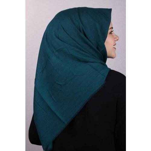 ZÜMRA SOLID COLOR LINEN FLAMLI SCARF-DESEN-01-RENK-05