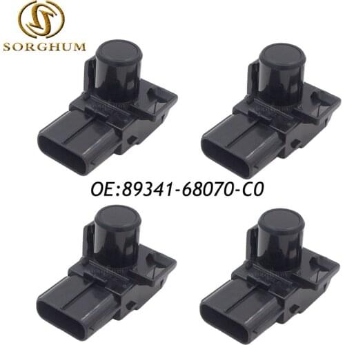 4PCS PDC Backup Reverse Ultrasonic Packing Assist Sensor For Toyota 89341-68070 89341-68070-C0