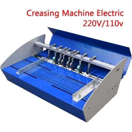 460mm creasing machine Electric A3 paper creaser Scorer and perforator paper Cutter perforating machine paper folding machine