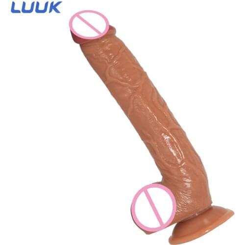 LUUK Sex Toys Fake Dildo Imitate Penis For Women Masturbation Insert Vagina Anal Plug Professional Design Erotic Stop Anal Dildo