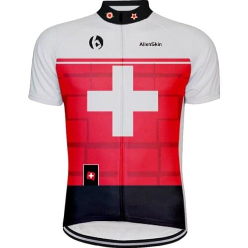 Alienskin Mountain Bike Cycling Jersey Shirt Summer Breathable Cycling Clothing Pro Team MTB Bicycle Jersey Top Maillot Ciclismo