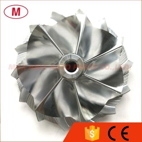 GTA4202 701312-0007 74.72/102.35mm 7+7 blades Performance Turbo Billet compressor wheel/Aluminum 2618/Turbocharger Milling wheel