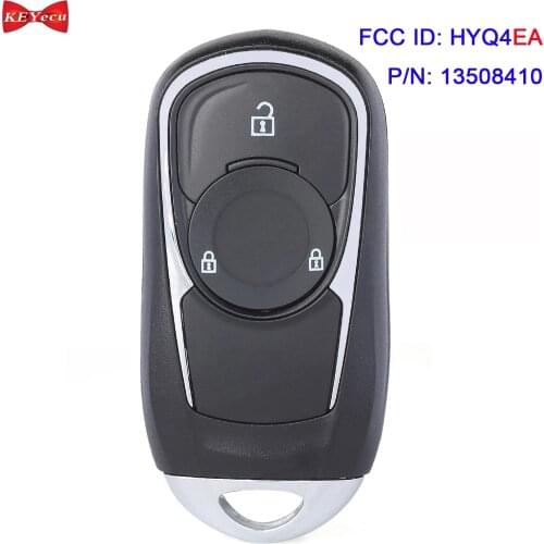 KEYECU for Opel Astra K Insignia 2016 2017 2018 2019 2020 Remote Key Fob HYQ4EA 13508410 433MHz 2 Button