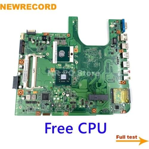NEWRECORD MBATR01001 08219-1 48.4K801.011 For Acer aspire 5335 5735 Laptop Motherboard GL40 DDR2 Free CPU MAIN BOARD full test