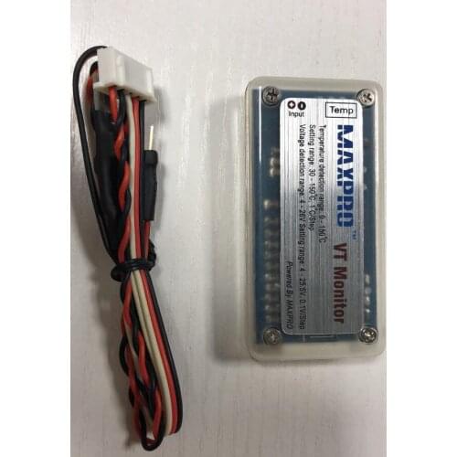 Maxpro VT MONITOR engine engine oil machine temperature and voltage detector sensor alarm