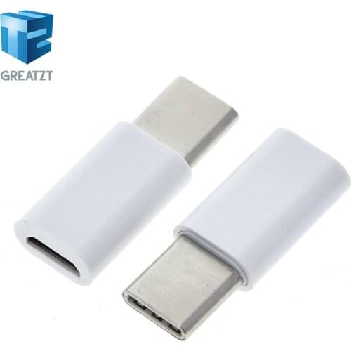 Mini Converter Micro Usb To Type C Jack Adapter For Phone Support Charging Transmission Type-C Splitter Wide Compatibility