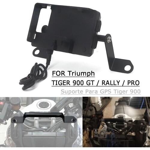 Motorcycle Mobile Phone USB Navigation Bracket Mobile Phone GPS Plate Bracket For Triumph Tiger 900 GT Rally PRO Tiger900 2020