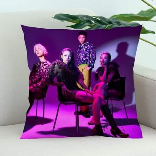 KARD Pillow Cover Bedroom Home Office Decorative Pillowcase Square Zipper Pillow Cases Satin Soft