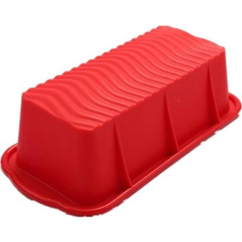 Rectangle Silicone Loaf Pan Nonstick Bread Mold Handmade Loaf Bread Baking Moulds DIY Cake Decoration