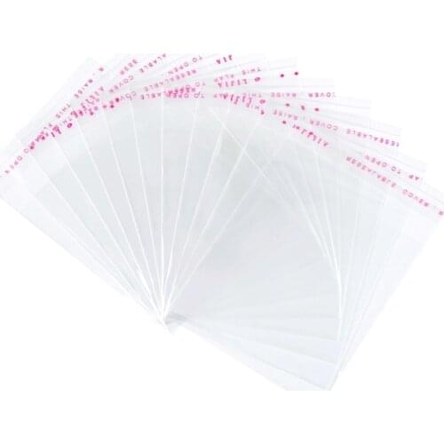 Pandahall 1000pc OPP Cellophane Rectangle Clear Storage Bags For Jewelry Bracelet Anklet Necklace etc Carrying