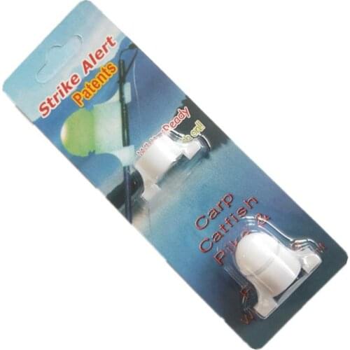 Fishing Bite Alarm, Electronic LED Indicator Light Fishing Bite Alert, Clip on Fish Rod Bait for Daytime/Night Fishing Outdoor