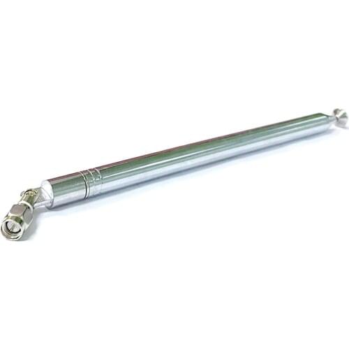 1PC stainless steel telescopic antenna radio aerial high efficiency 10 sections 1.2meters long wholesale NEW