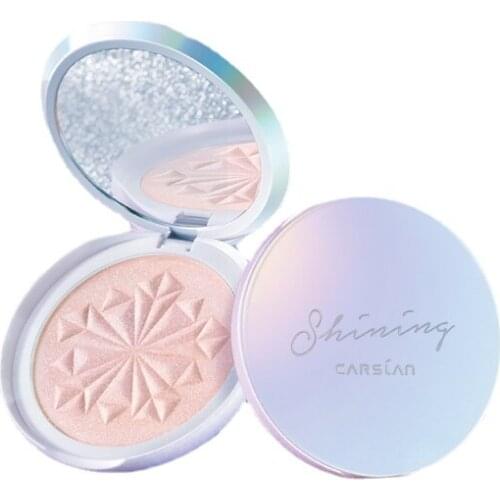 TT CARSLAN Highlight Blush Repair Makeup Palette Ginger Fairy Diamond Shading Powder Glitter Face Brightening