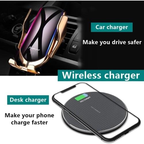 Автомобильные беспроводные зарядки для мобильных телефонов ZHIXIAOGUAI China At AliExpress