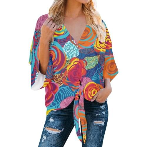 ZNkasumi Women's Printed Shirts