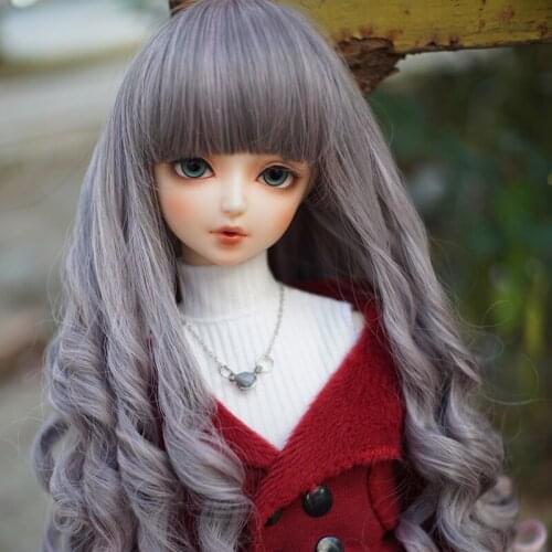 1/3 1/4 1/6 Bjd SD Wig Long Big Wavy Hair High Temperature Wire BJD Wig For BJD Doll