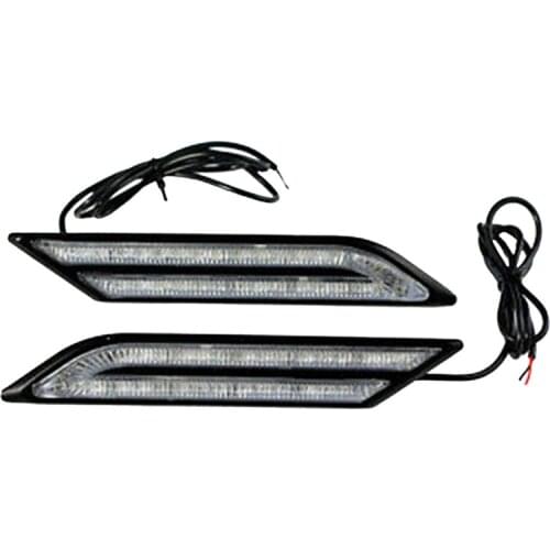 2X 5630 LED DRL Daytime Running Light Car Brake Steering Light Source Side Marker Lamp Waterproof White Day Light