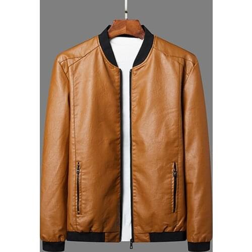 Jackets Men Brand Clothing PU Leather Jacket Men Plus Size Blazer Casual Mens Jackets Motorcycle Windbreake 5XL 6XL 7XL 8XL Plus
