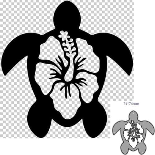 Metal Cutting Dies Cut Mold Flower tortoise Decoration Scrapbook Paper Craft Knife Mould Blade Punch Stencils