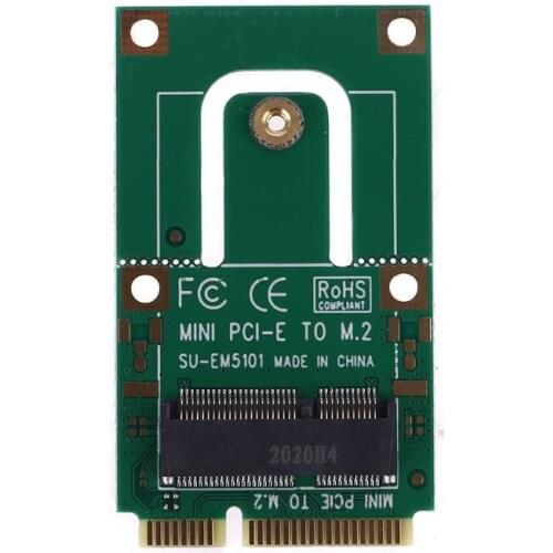 Mini PCI-E to m2 Adapter Converter Expansion Card m2 Key E Interface for m2 Wireless Bluetooth-compatible WiFi ABCD