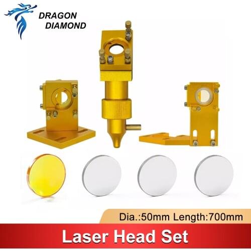 DRAGON DIAMOND Original CO2 Laser Head Set for 2030 4060 K40 Laser Engraving Cutting Machine