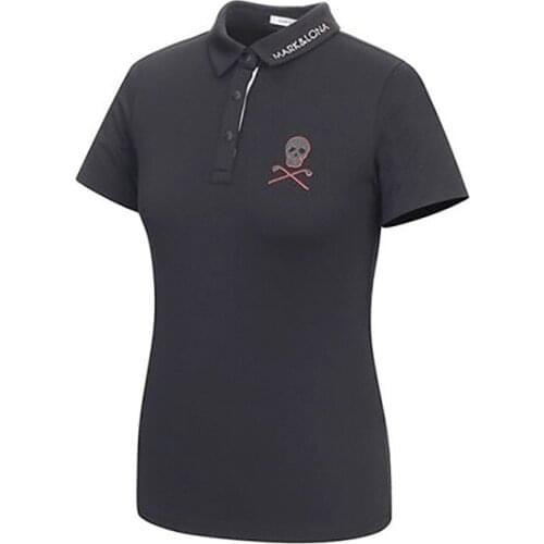 New 2021 MARK-LONA Ladies Fashion Golf Clothing Sports Polo-Shirt Summer Womens Golf Short Sleeves