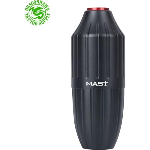 New Mast Shuttle Rotary Short Tattoo Pen Machine RCA Cord Aircraft Aluminum with 4mm Stroke Tattoo Pen