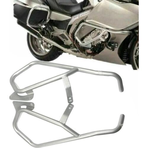 Motorcycle Front Engine Crash Bar Guard Protection For BMW K1600GTL 2011 2012 2013 2014 Silver