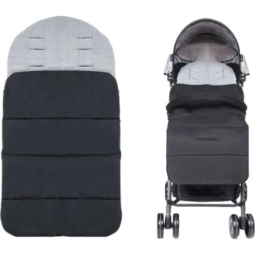 Thick Baby Stroller Sleeping Bag Winter Warm Newborn Foot Cover Infant Windproof Sleep Bag Stroller Sleepsacks Pram Cushion