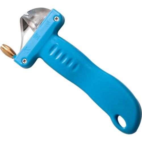 Practical and durable noodle knife New Copper Wheel Stainless Steel Dough Cutter Portable Household Dough Cutter With Handle