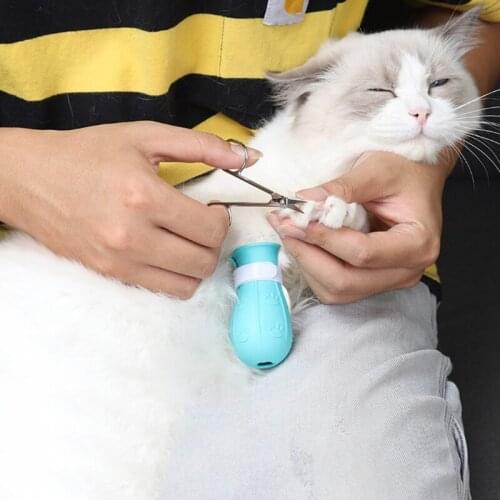 Pet Grooming Protector Cat Silicone Cover Novelty Breathable Supplies for Bathing Silicone Kitten Grooming Supplies